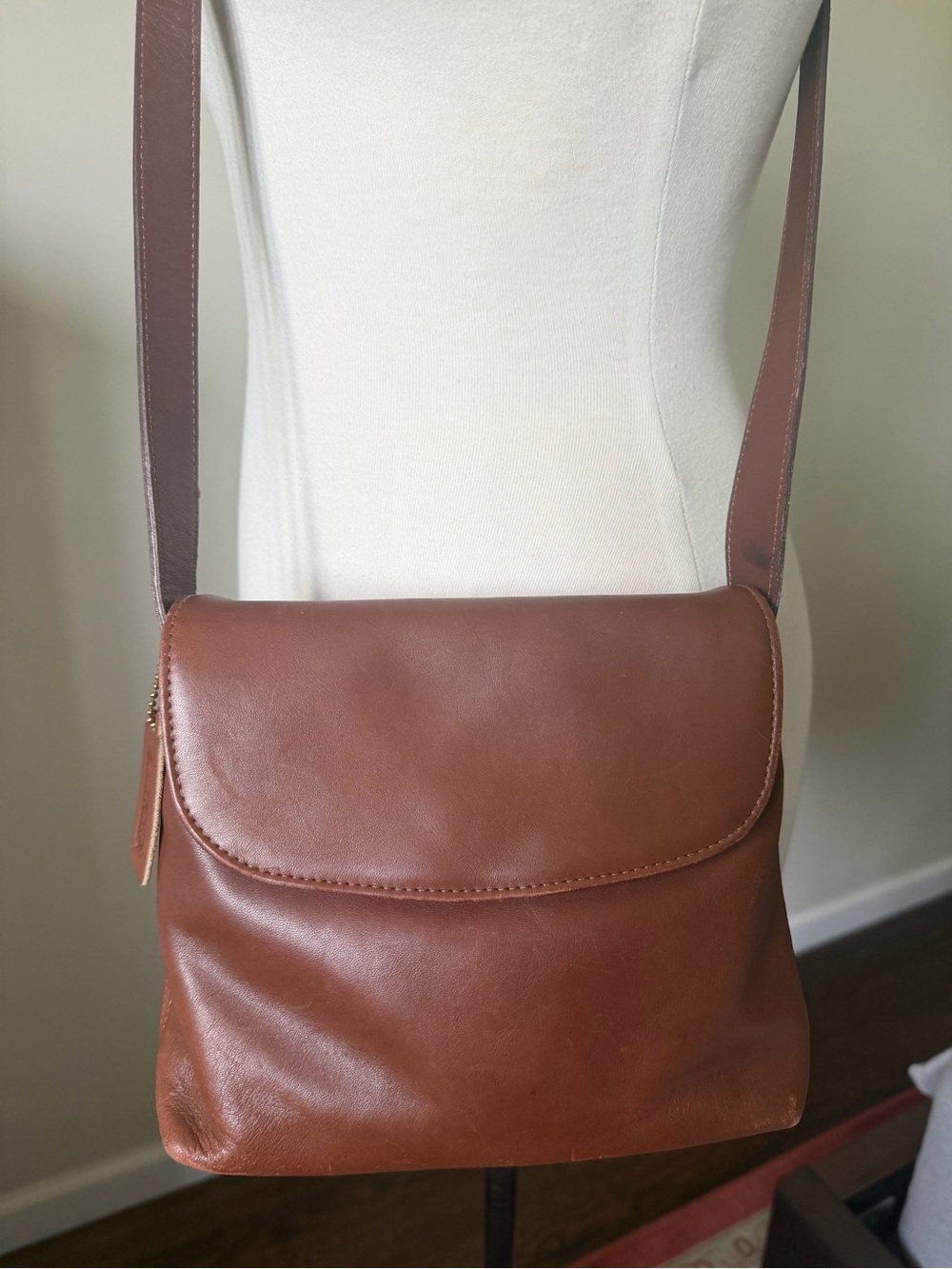 Vintage Coach Whitney Pre 1994 Leather Crossbody Bag